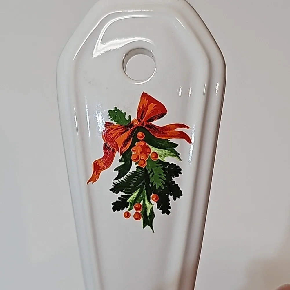 Pfaltzgraff Christmas Heritage Tree Plate + Spoon Rest